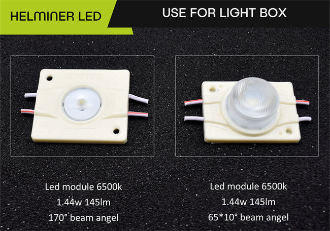 LED-Modul für die Lichtwerbung , 1.44w 145lm 65*10° ， 12v 