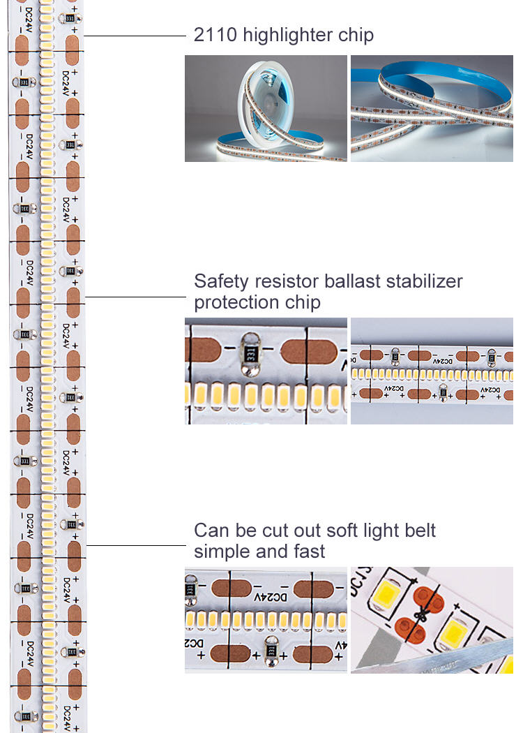   LED Streifen : linear, weiß oder bunt, effizent, dimmbar, hell 