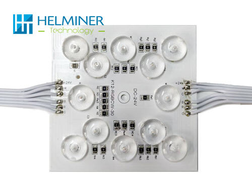 24V DC  12 LED /pcs  10W RGB + CW + WW 5-in-1 LED module    