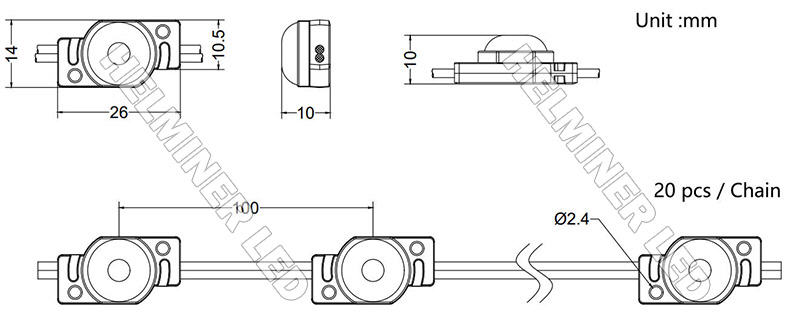    Modules LEDS 12V pour enseignes lumineuses    