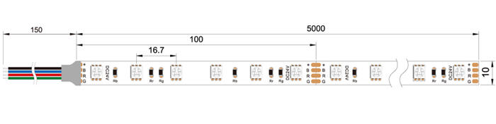  60led.meter 300leds rgb led strip