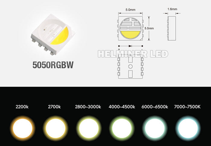  4 in 1 led strips , full color rgbw led strips 