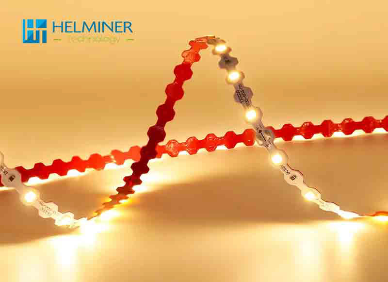   S-type - Zigzag LED strip , 12V 60 LED/m 